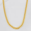 Cadena Cubana 5.1g / 60cm / 4.45mm Oro Amarillo 18K