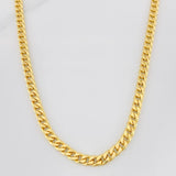 Cadena Cubana 5.1g / 60cm / 4.45mm Oro Amarillo 18K