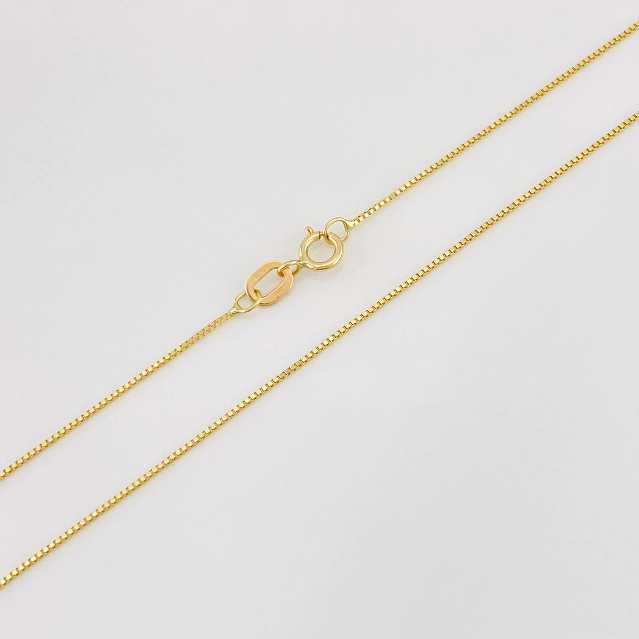 Cadena Veneciana 1.35g / 50cm / 0.62mm Oro Amarillo 18K