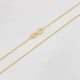 Cadena Veneciana 1.35g / 50cm / 0.62mm Oro Amarillo 18K