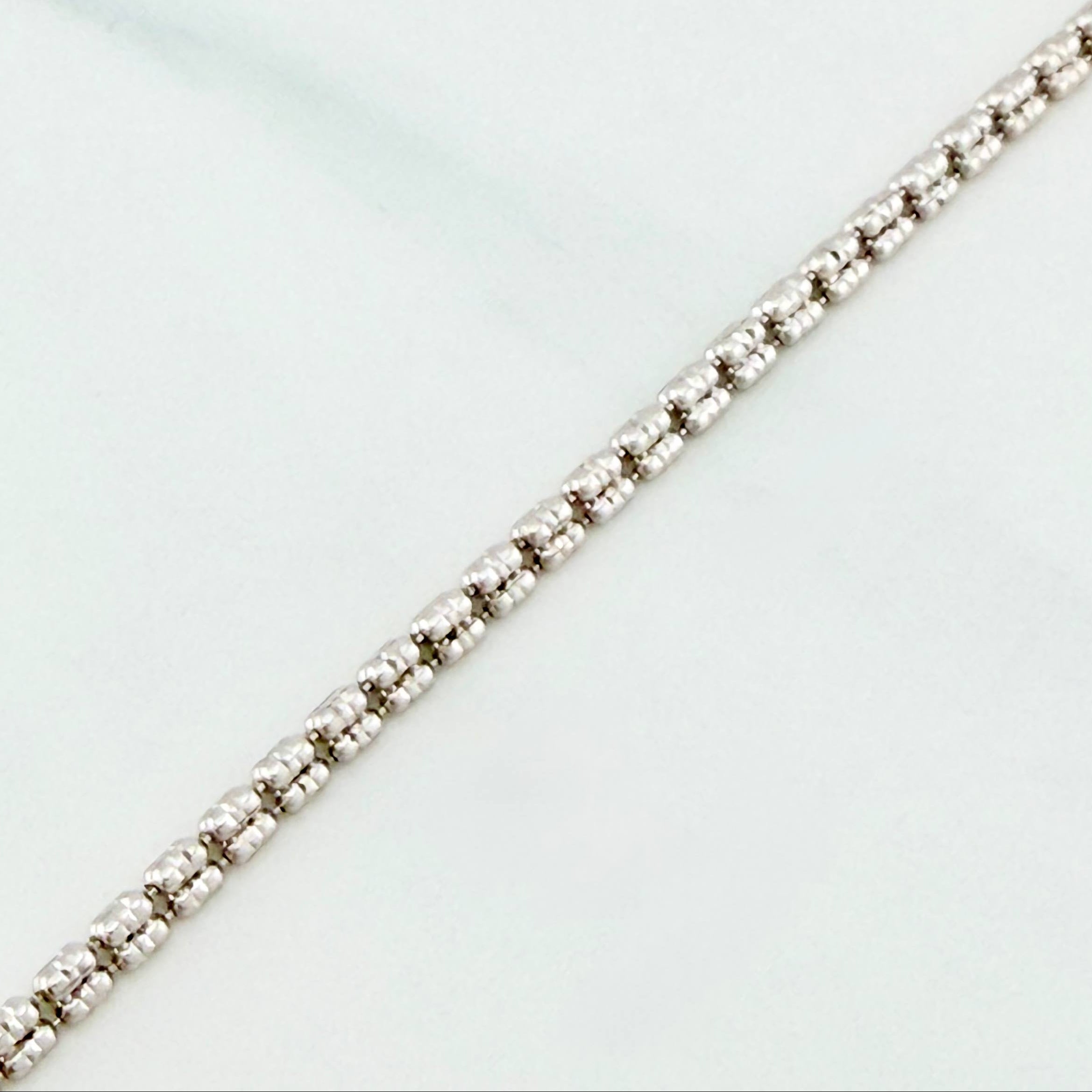 Pulso Ice 4.1 g / 16.4 cm / 2.3 mm Oro Blanco 18K