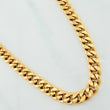 Cadena Cubana 17.15 g / 60.4 cm / 7.45 mm Oro Amarillo 18K