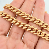 Cadena Cubana 17.15 g / 60.4 cm / 7.45 mm Oro Amarillo 18K