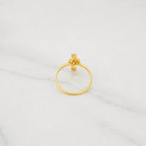 Anillo Nota Musical 1.3g / T6 3/4 Oro Amarillo 18K