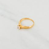 Anillo Solitario 2.15g / T6 1/2 Oro Amarillo 18K