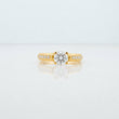 Anillo Solitario Churumbela 2.7g / T7 1/4 Oro Amarillo 18K