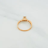 Anillo Solitario Churumbela 1.75g / T5 3/4 Oro Amarillo 18K