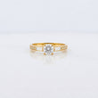 Anillo Solitario Churumbela 2.1g / T6 Oro Amarillo 18K