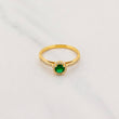 Anillo Halo Tupido 2.35g / T7 1/4 Oro Amarillo 18K
