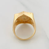 Anillo Ancla 9.05g / T9 3/4 Tres Oros 18K