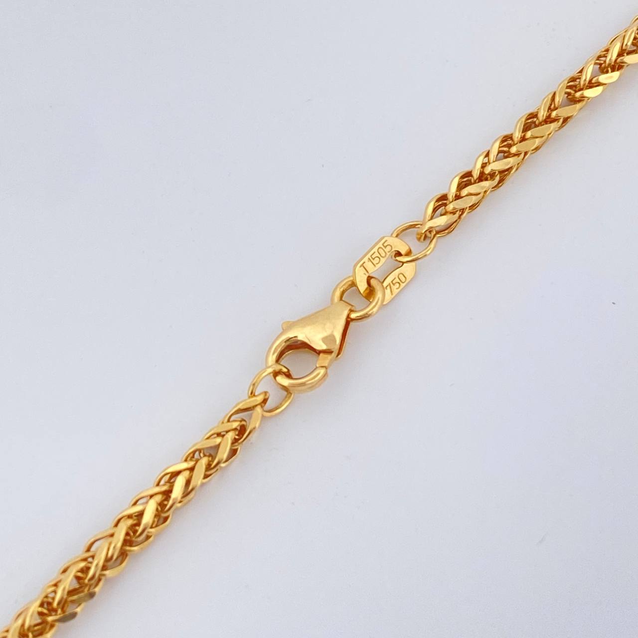 Cadena Franco 4.9gr / 45cm / Oro Amarillo +3 18K +