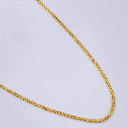Cadena China 1.5gr / 45cm / Oro Amarillo +1 18K +