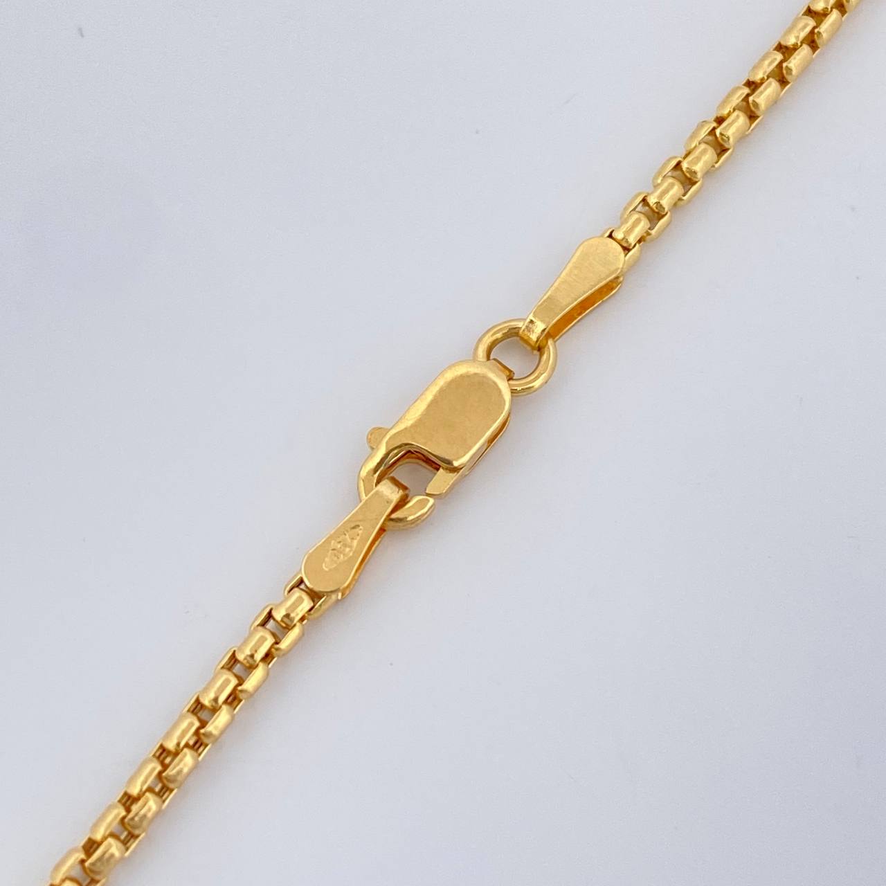 Cadena Lazo Veneciana 5.4gr / 45cm / Oro Amarillo +3 18K +