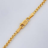 Cadena Lazo Veneciana 5.4gr / 45cm / Oro Amarillo +3 18K +
