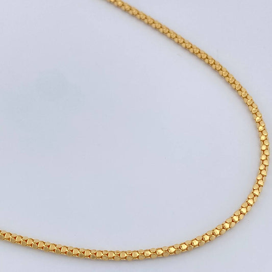 Cadena Cordon 4.55gr / 45cm / Oro Amarillo +3 18K +