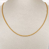 Cadena Lazo 1.5gr / 45.2cm / Oro Amarillo +3 18K %