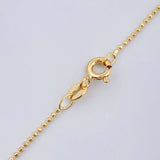 Cadena Militar 1.9gr / 45.2cm / Oro Amarillo +3 18K +