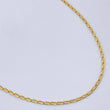 Cadena Espiga 1.65gr / 45.2cm / Oro Amarillo +3 18K +