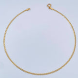 Pulso Escalera Plana 0.9gr / 21cm / Oro Amarillo +3 18K &