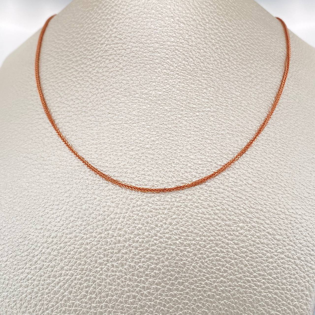 Cadena Franco 3.2gr / 50cm / Oro Rosa +3 18K &