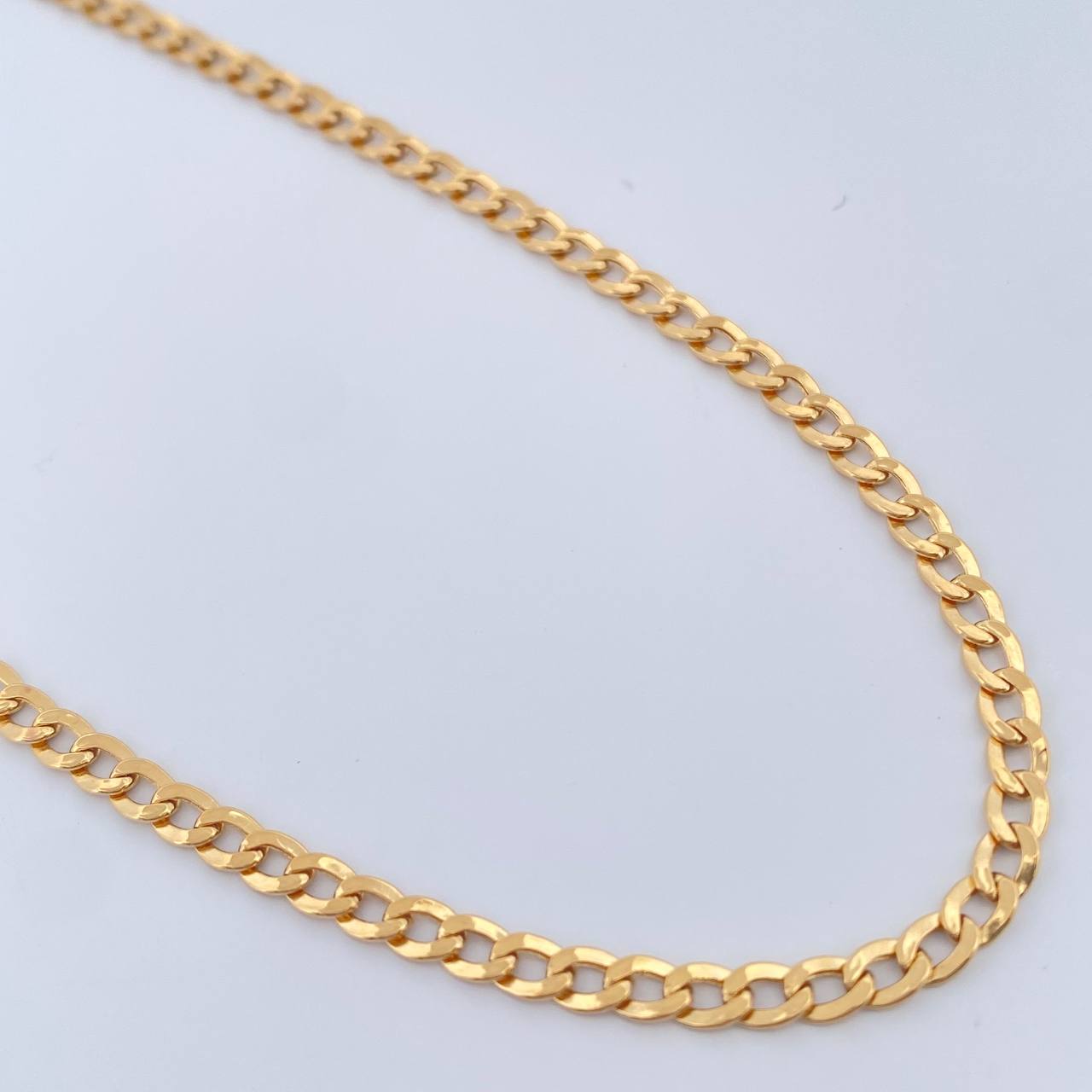 Cadena Cubana 5.45gr / 65.5cm / Oro Amarillo +1 18K &