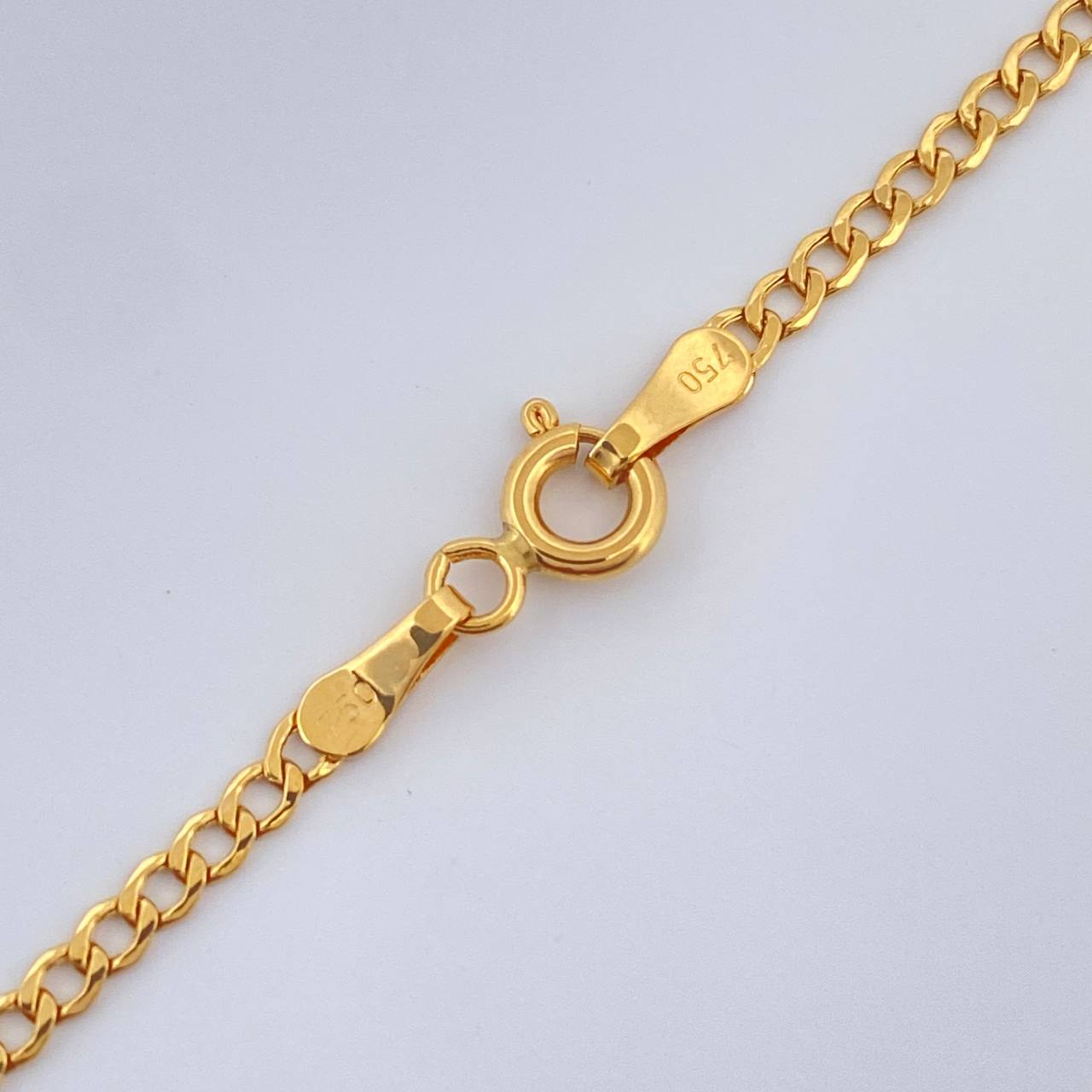 Cadena Cubana 2gr / 45cm / Oro Amarillo +1 18K &
