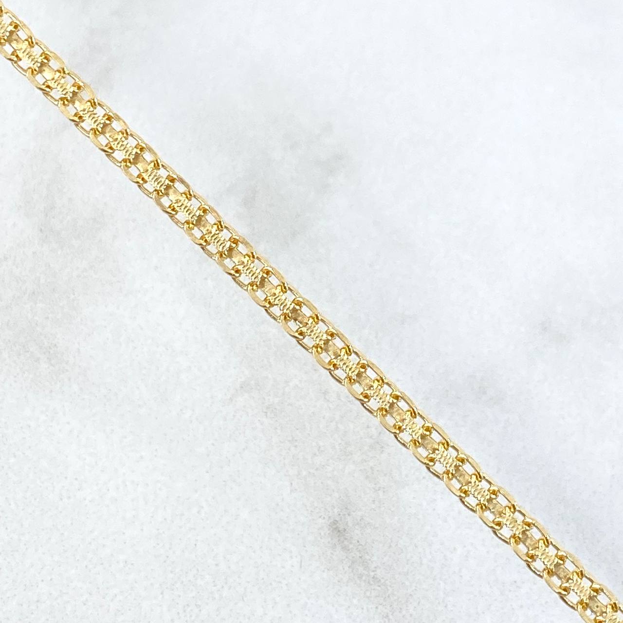 Tobillera China 5.4gr / 26cm / 3mm Oro Amarillo +0