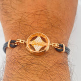 Pulso Estrella Tornillos 13.3gr / 23cm / Oro Rosa 18K &