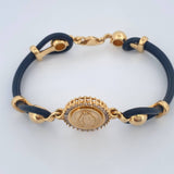 Pulso Virgen Milagrosa 19.7gr / 19cm / Oro Amarillo 18K &