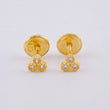 Topos Trio Circular 0.55 g / in / 3.6 mm Oro Amarillo 18K