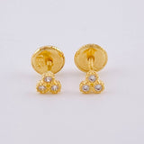 Topos Trio Circular 0.55 g / in / 3.6 mm Oro Amarillo 18K