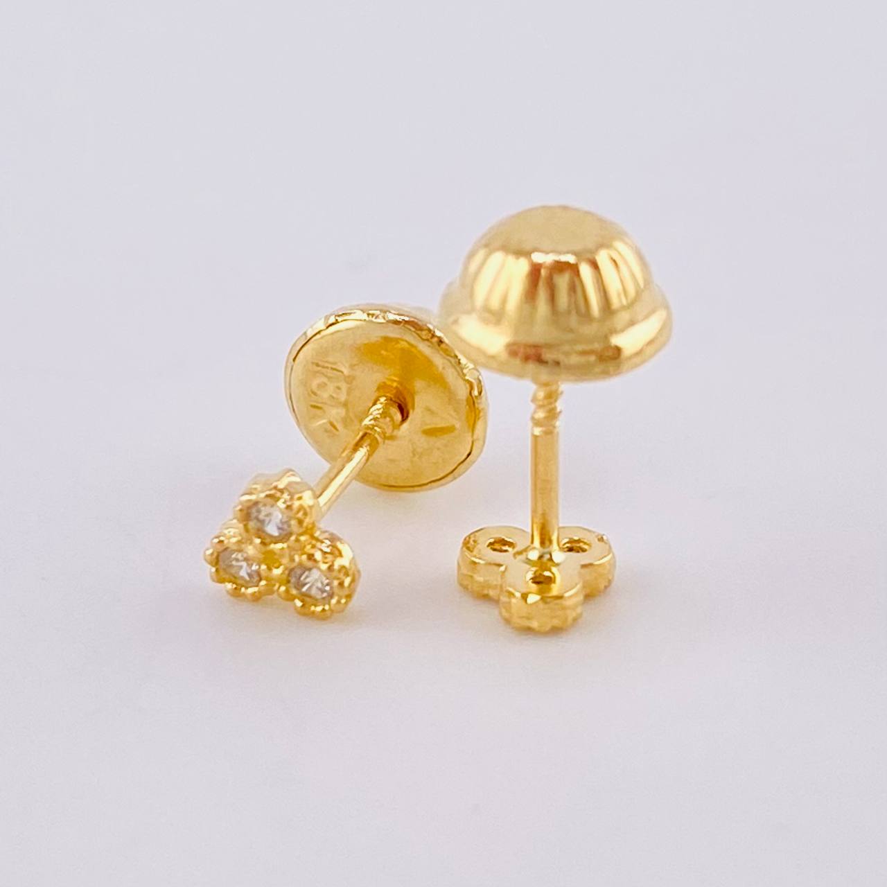 Topos Trio Circular 0.55 g / 3.7 mm Oro Amarillo 18K