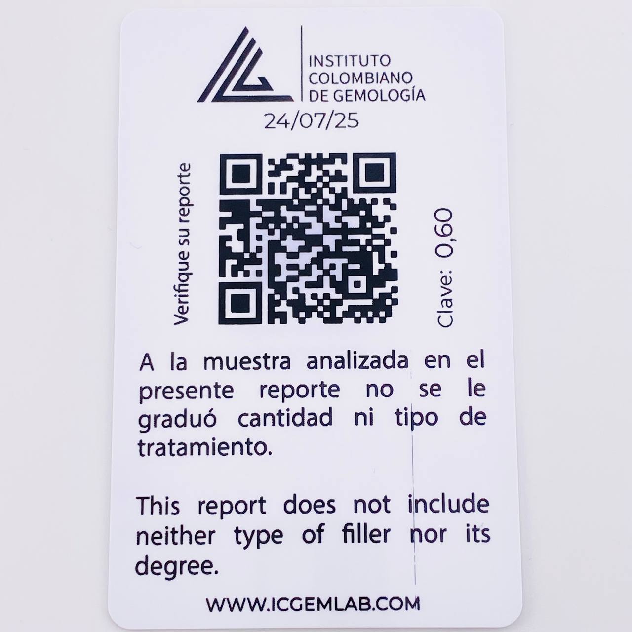 Pulsera Piedra Seis Garras 60pts Esmeralda 2.8gr / 1cm / 5mm Oro Amarillo 18K *