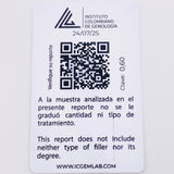 Pulsera Piedra Seis Garras 60pts Esmeralda 2.8gr / 1cm / 5mm Oro Amarillo 18K *