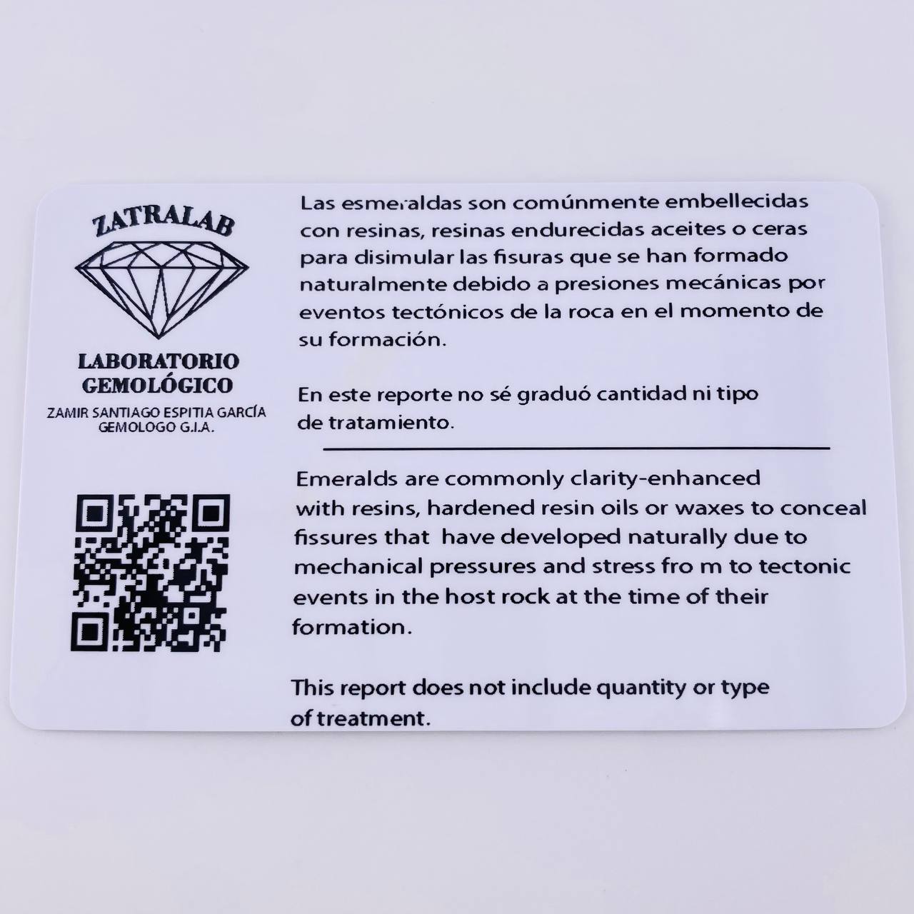 Anillo Solitario Corazon 45pts Esmeralda 9pts Diamantes 2.2gr / T6 1/2 / Oro Amarillo 18K ©