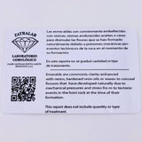 Anillo Solitario Corazon 45pts Esmeralda 9pts Diamantes 2.2gr / T6 1/2 / Oro Amarillo 18K ©