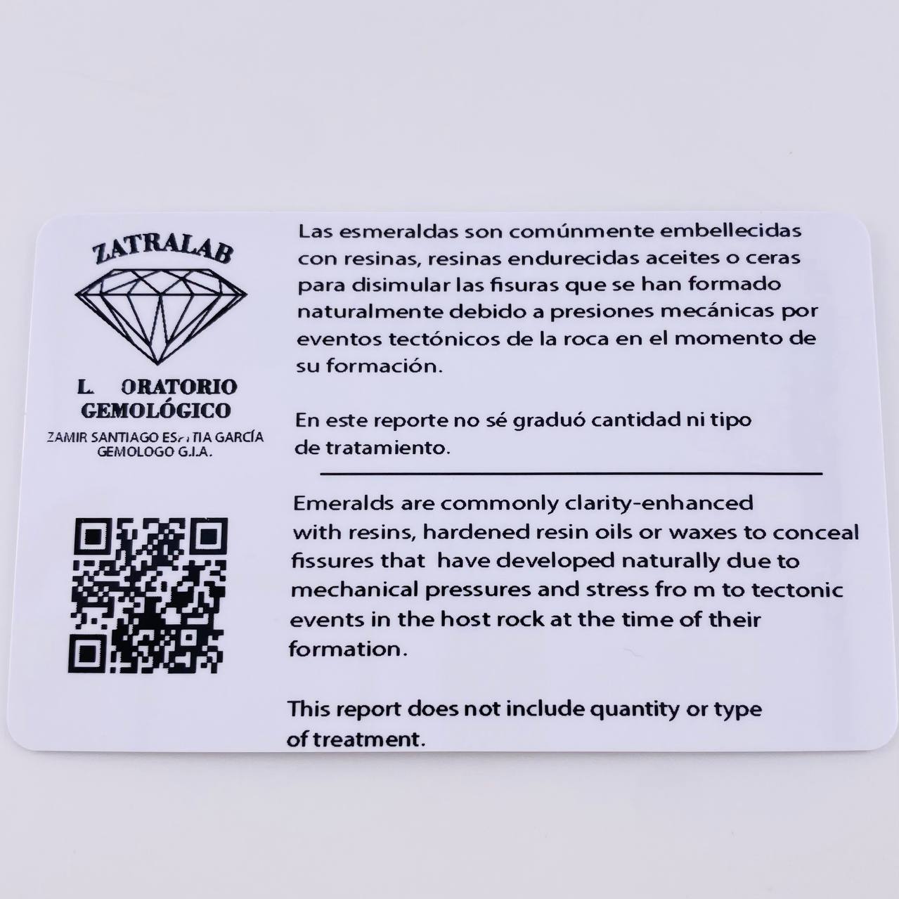 Dije Circulo Halo Tupido 30pts Esmeralda 20pts Diamantes 1.3gr / 1.5cm / Oro Amarillo 18K ©