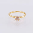 Piercing Chispa Circular 0.25gr / 1.2cm / Oro Amarillo 18K *