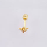 Piercing Chispa Estrella 0.3gr / 1.1cm / Oro Amarillo 18K ©