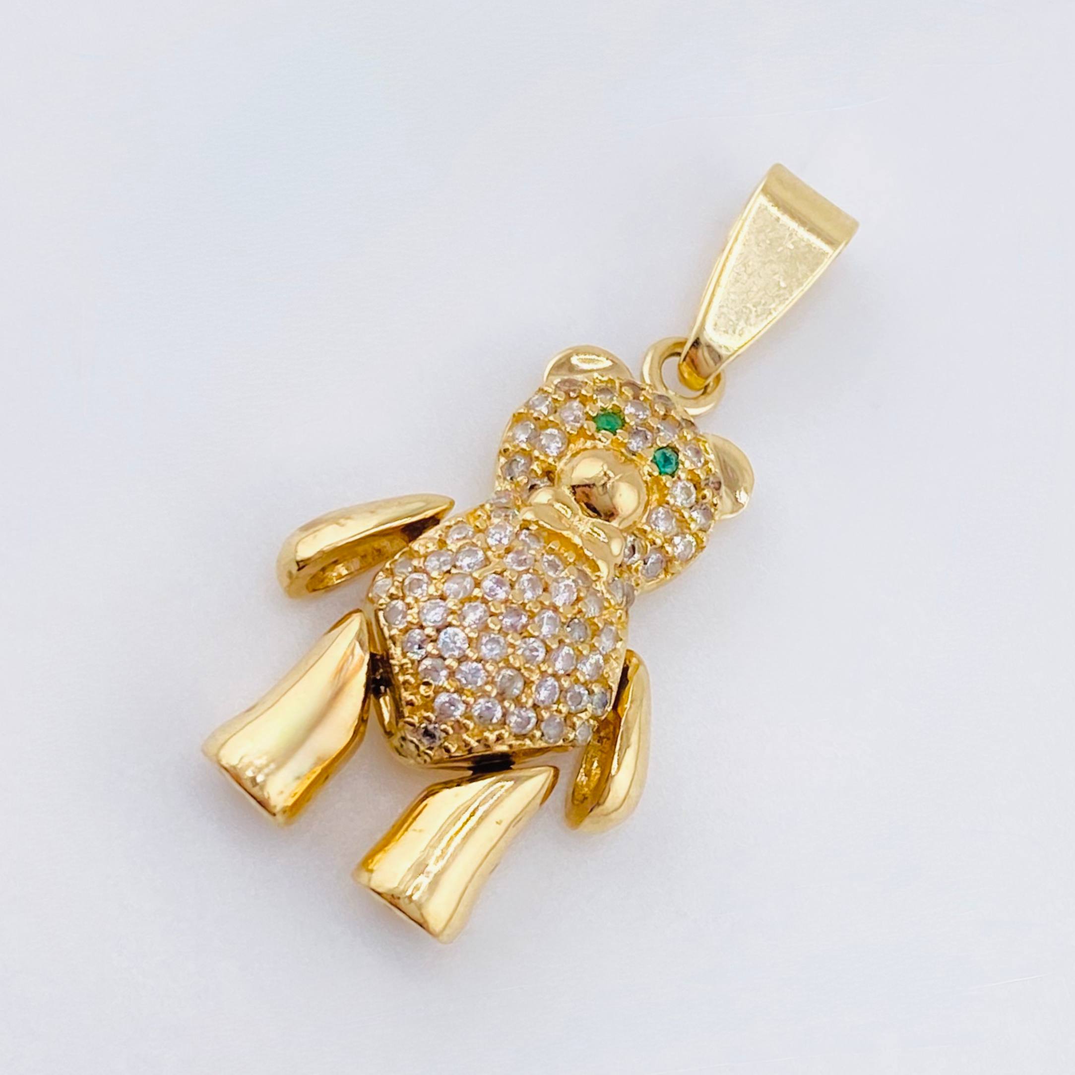 Dije Oso Articulado 4.7gr / 3cm / Oro Amarillo 18K ©