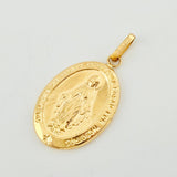 Dije Virgen Milagrosa 3.55gr / 4cm / Oro Amarillo 18K ©