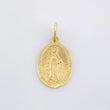 Dije Virgen Milagrosa 2.05gr / 2.5cm / Oro Amarillo 18K ©