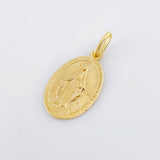Dije Virgen Milagrosa 2.05gr / 2.5cm / Oro Amarillo 18K ©