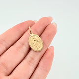 Dije Virgen Milagrosa 2.05gr / 2.5cm / Oro Amarillo 18K ©