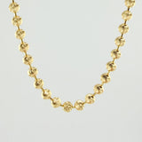 Cadena Militar Media Luna 27.65gr / 70cm / 5mm Oro Amarillo Nac.Esp. 18K