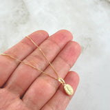 Set Cadena y Dije Veneciana + Virgen Guadalupe 1.8gr / 50cm / Oro 18K (Oferta)
