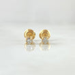 Topos Caja 0.75gr / 2.7mm Diamantes 36pts Oro Amarillo 18K (Joya) *
