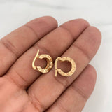 Candongas BV 4.75gr / 1.3cm / Oro Amarillo 18K %