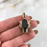 Dije Pantera 9.05gr / 3.1cm / Circones Negros Blancos Rojos Oro Amarillo *