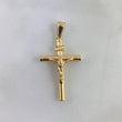 Dije Cruz Cristo 1.65gr / 4.1cm / Baston Oro Amarillo *